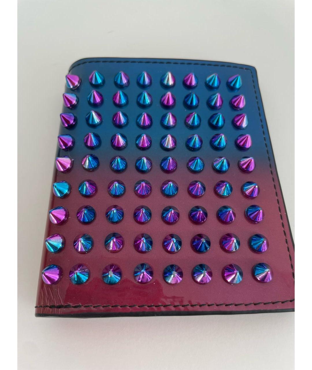 CHRISTIAN LOUBOUTIN Мульти кошелек из лакированной кожи, фото 2
