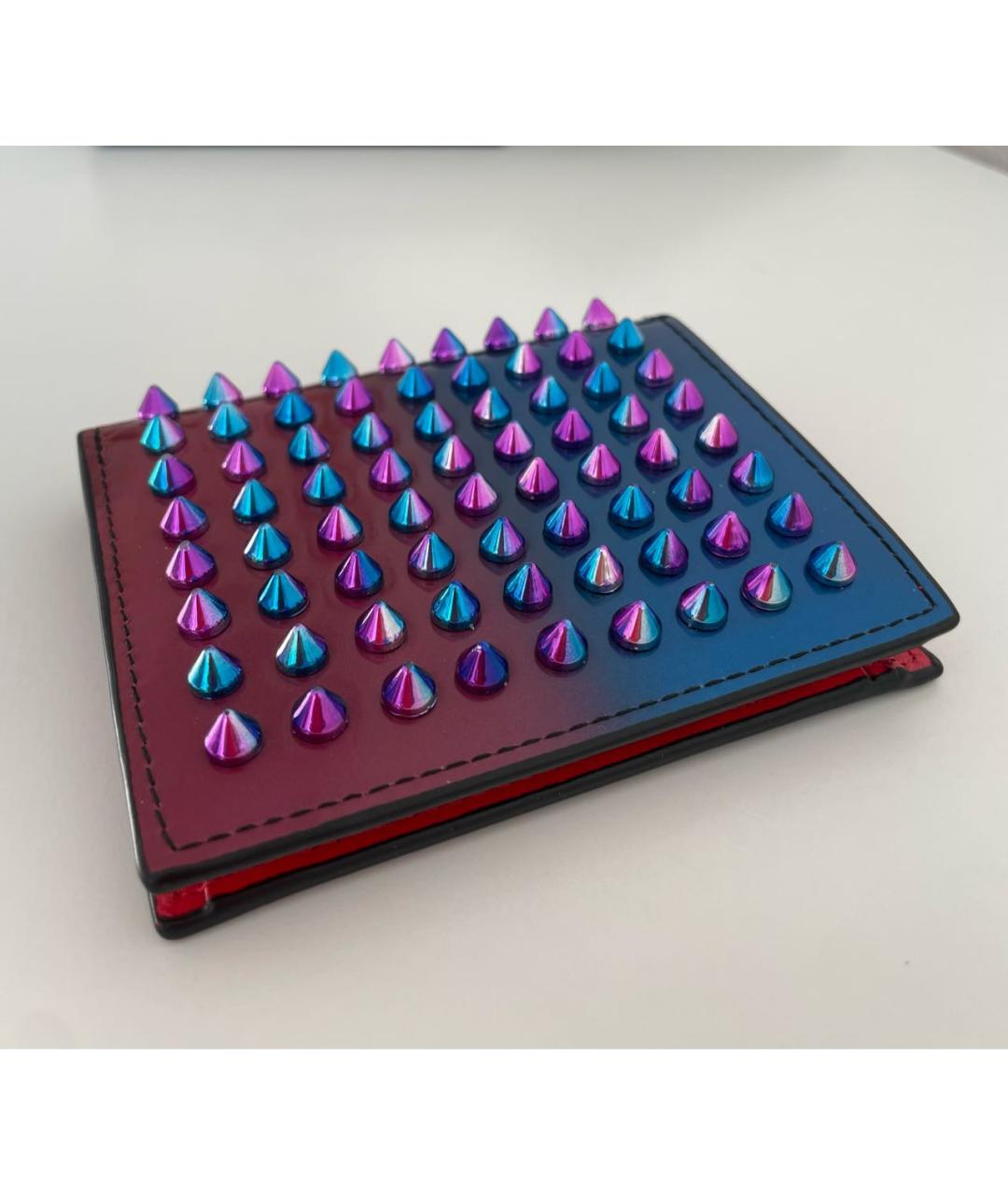 CHRISTIAN LOUBOUTIN Мульти кошелек из лакированной кожи, фото 8