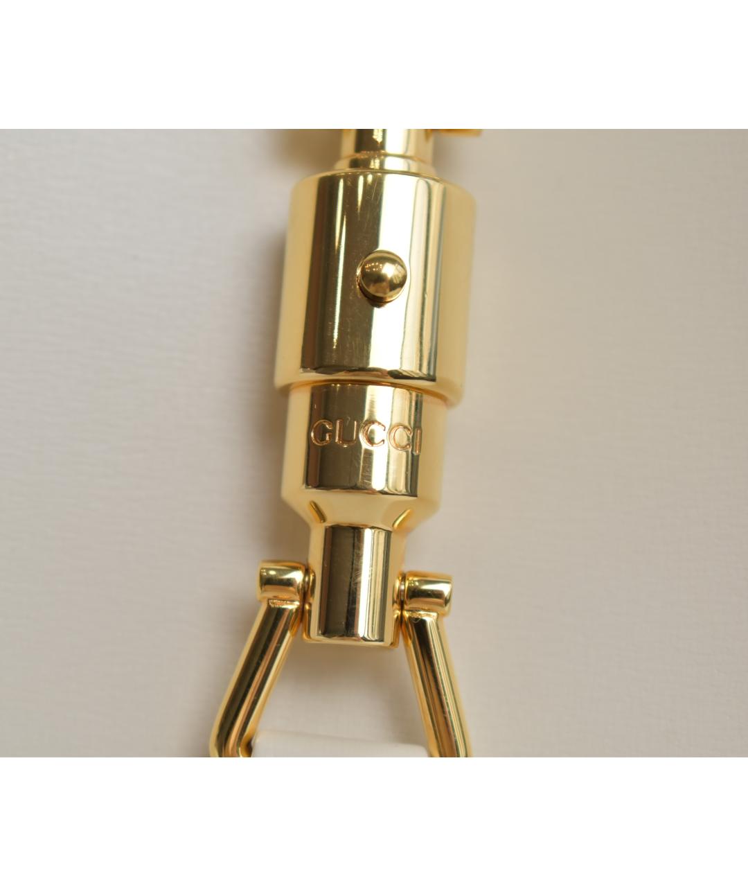 GUCCI Белая кожаная сумка через плечо, фото 9