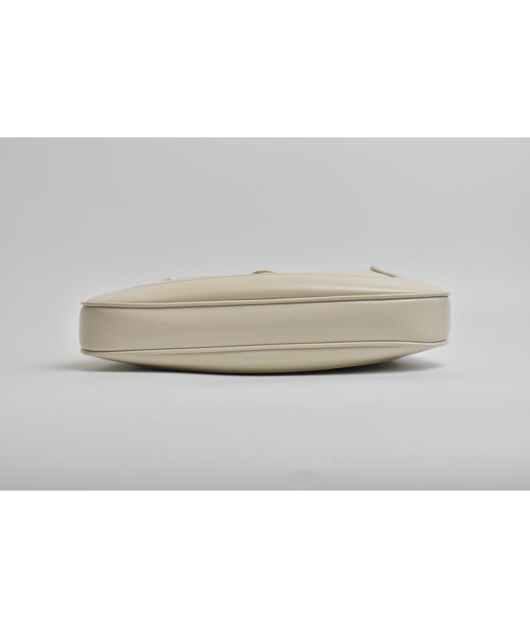 GUCCI Белая кожаная сумка через плечо, фото 5