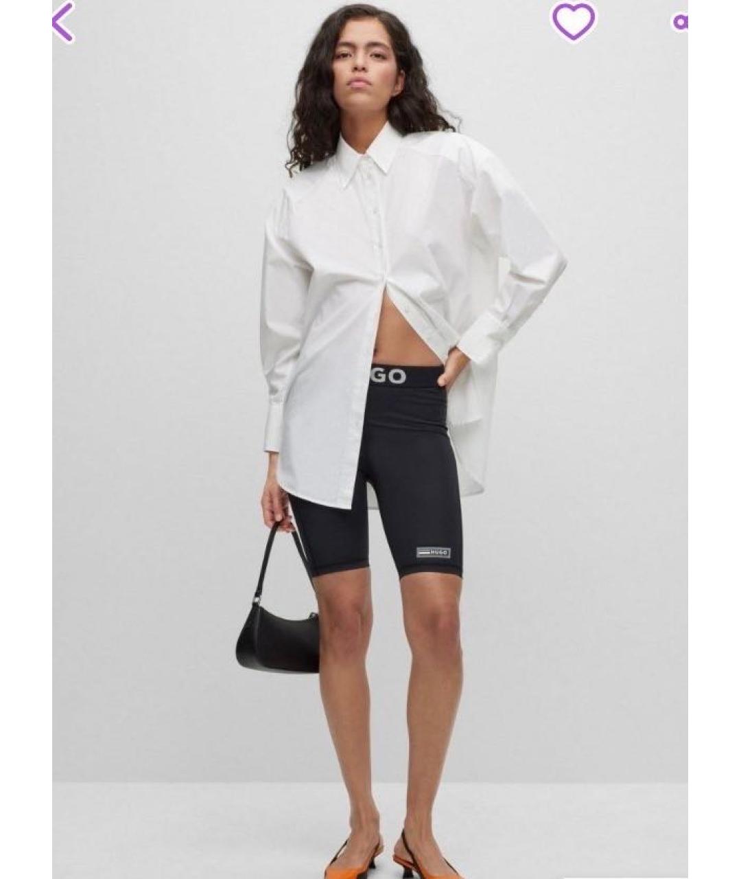 HUGO BOSS Белая хлопковая рубашка, фото 7