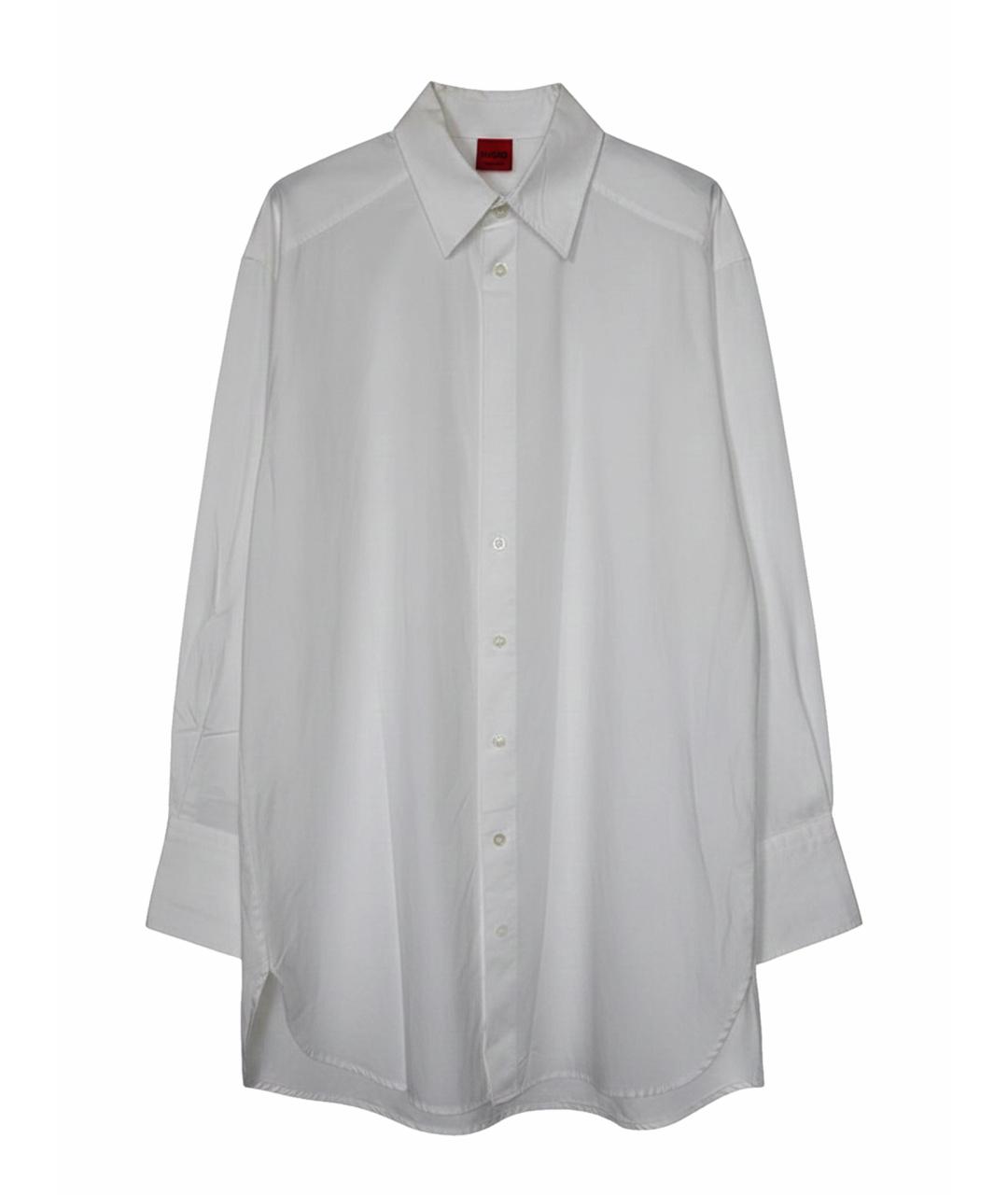 HUGO BOSS Белая хлопковая рубашка, фото 1