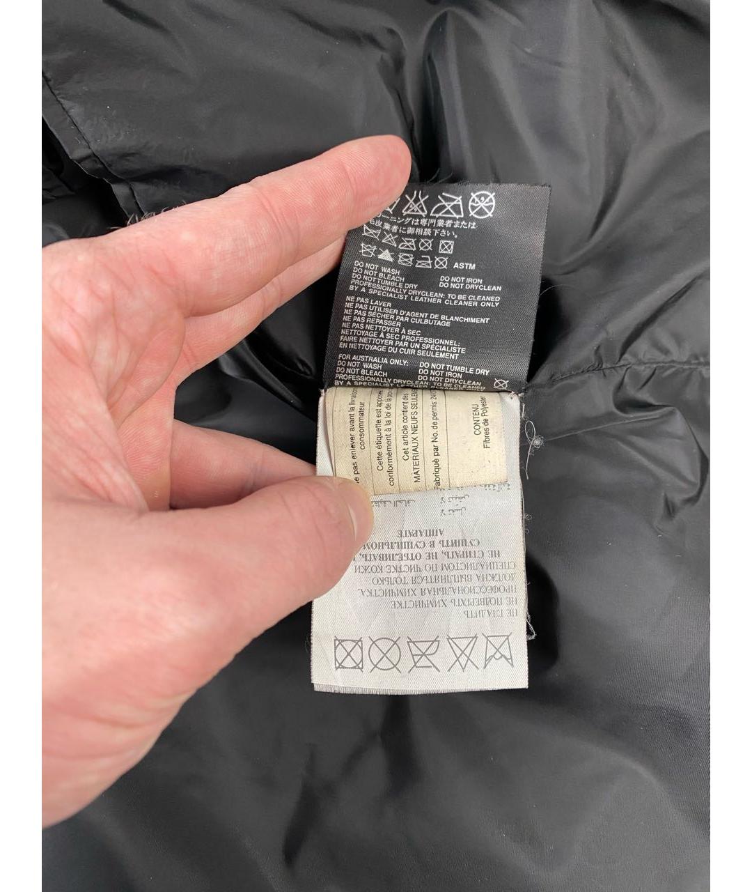 PRADA Черная кожаная куртка, фото 7