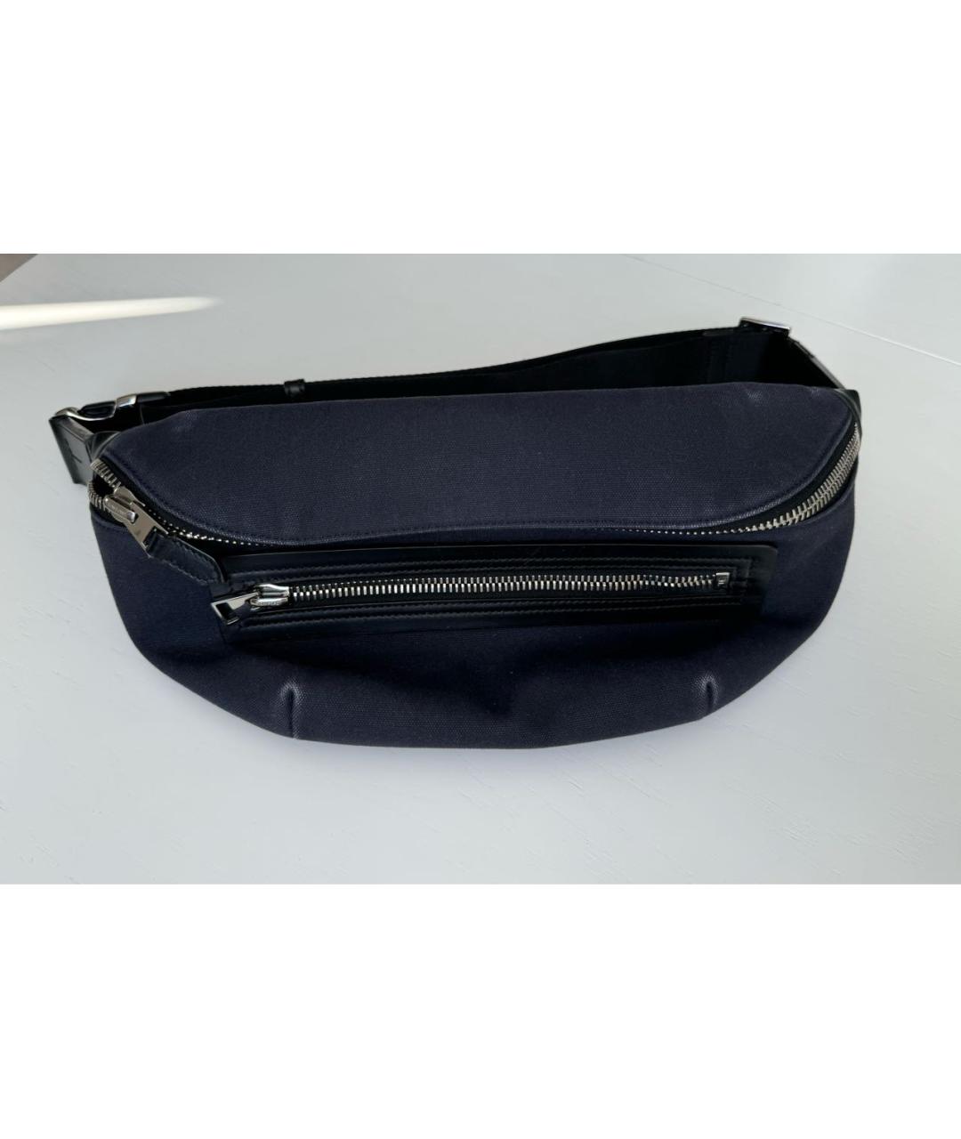 TOM FORD Темно-синяя деним поясная сумка, фото 9