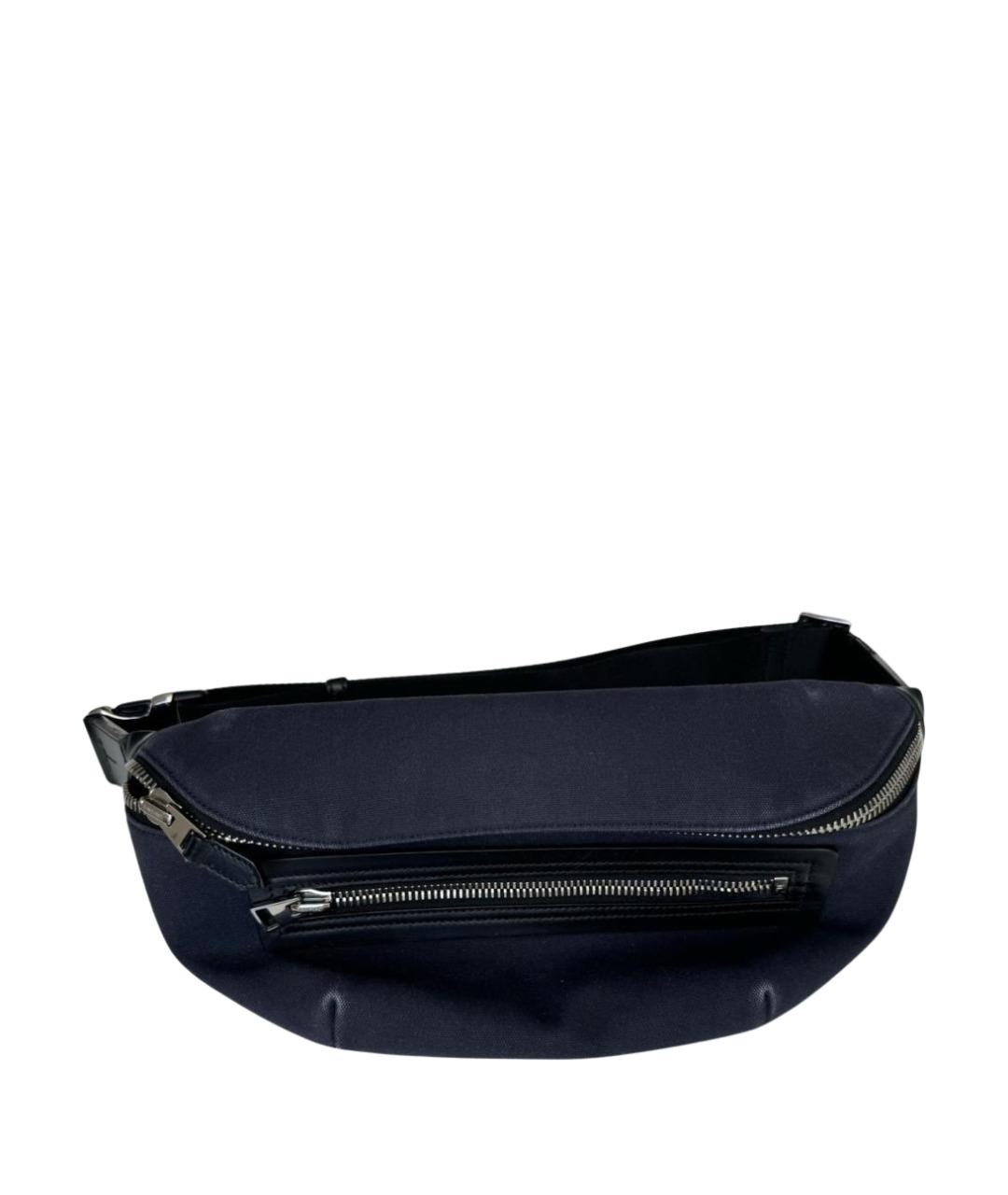 TOM FORD Темно-синяя деним поясная сумка, фото 1