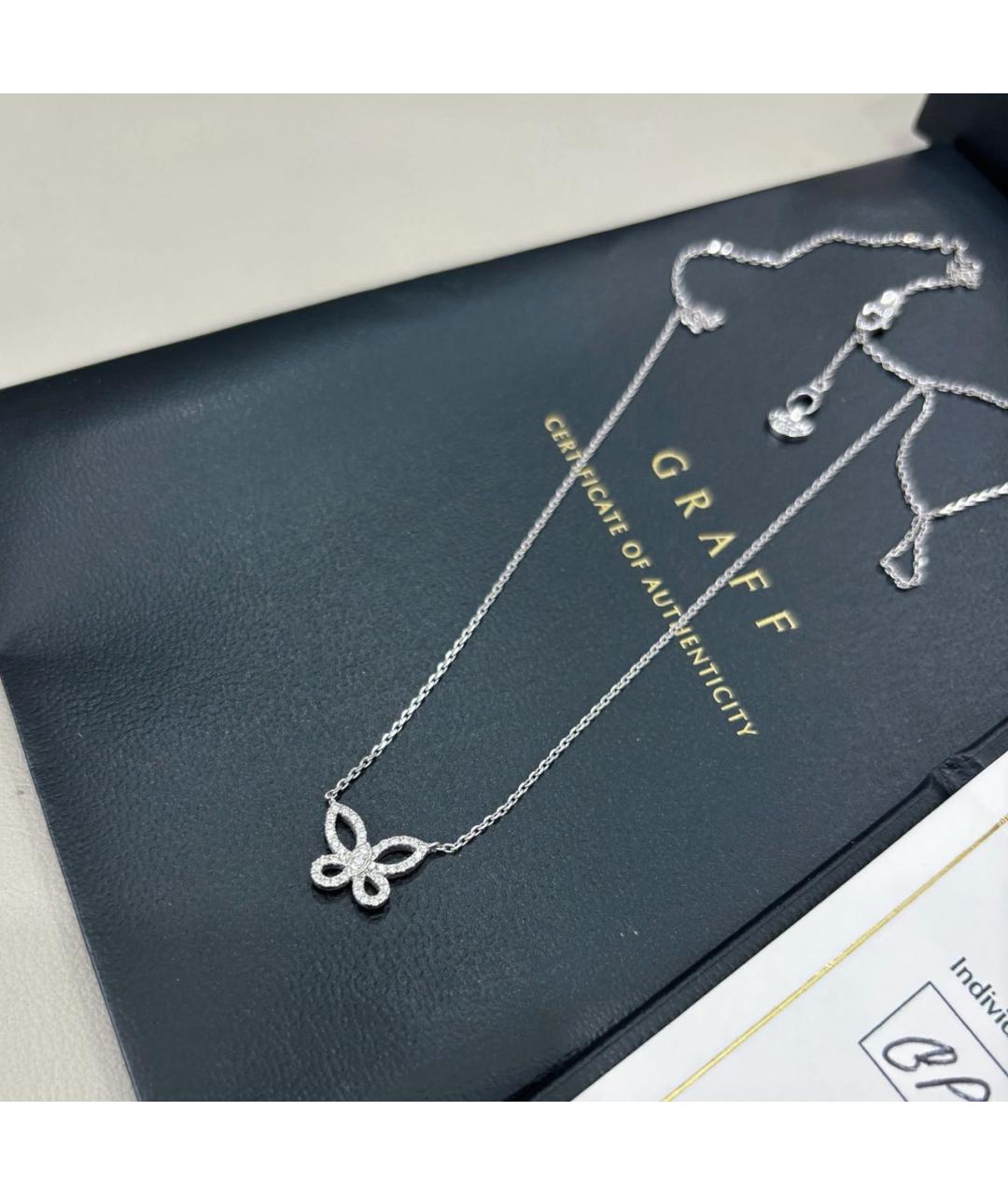 GRAFF Белое колье из белого золота, фото 3