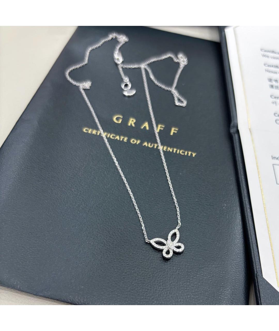 GRAFF Белое колье из белого золота, фото 2