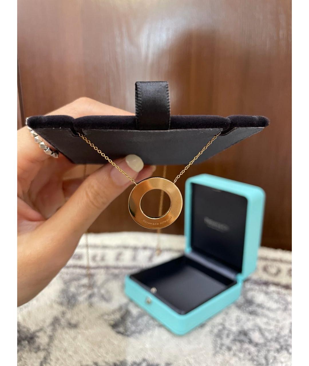 TIFFANY&CO Розовое колье из розового золота, фото 5