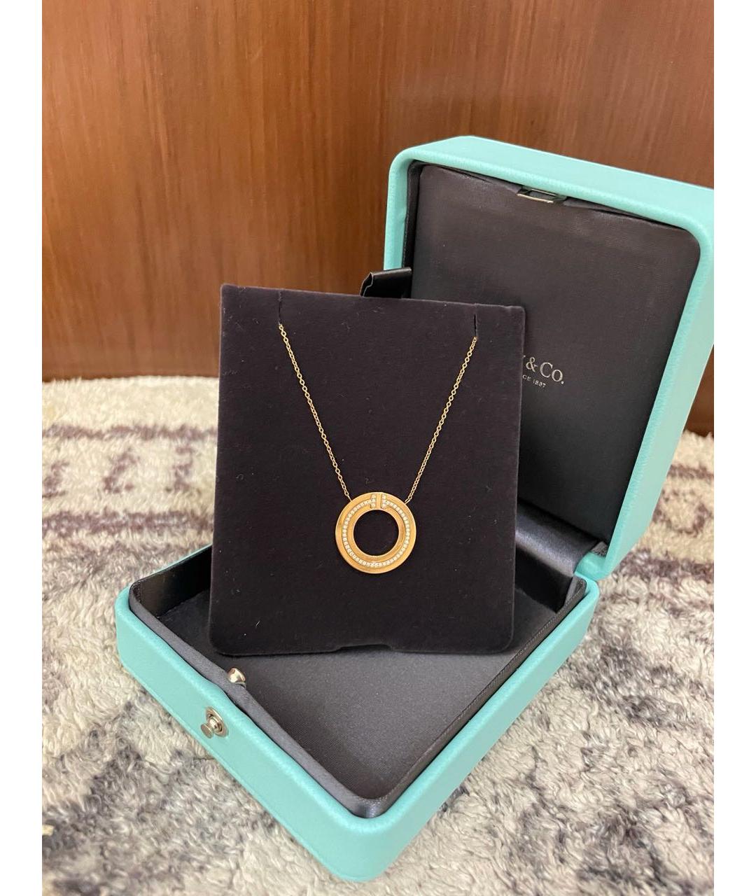 TIFFANY&CO Розовое колье из розового золота, фото 2