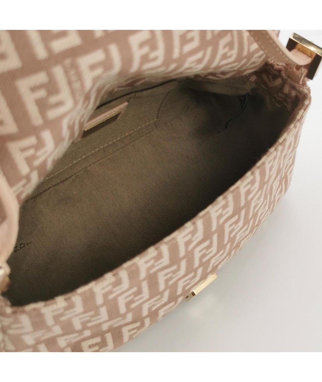 FENDI Розовая сумка через плечо, фото 5