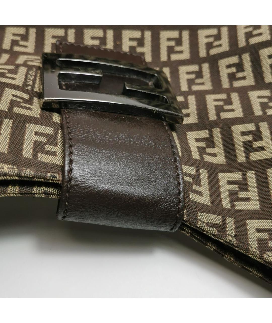 FENDI Коричневая сумка через плечо, фото 6