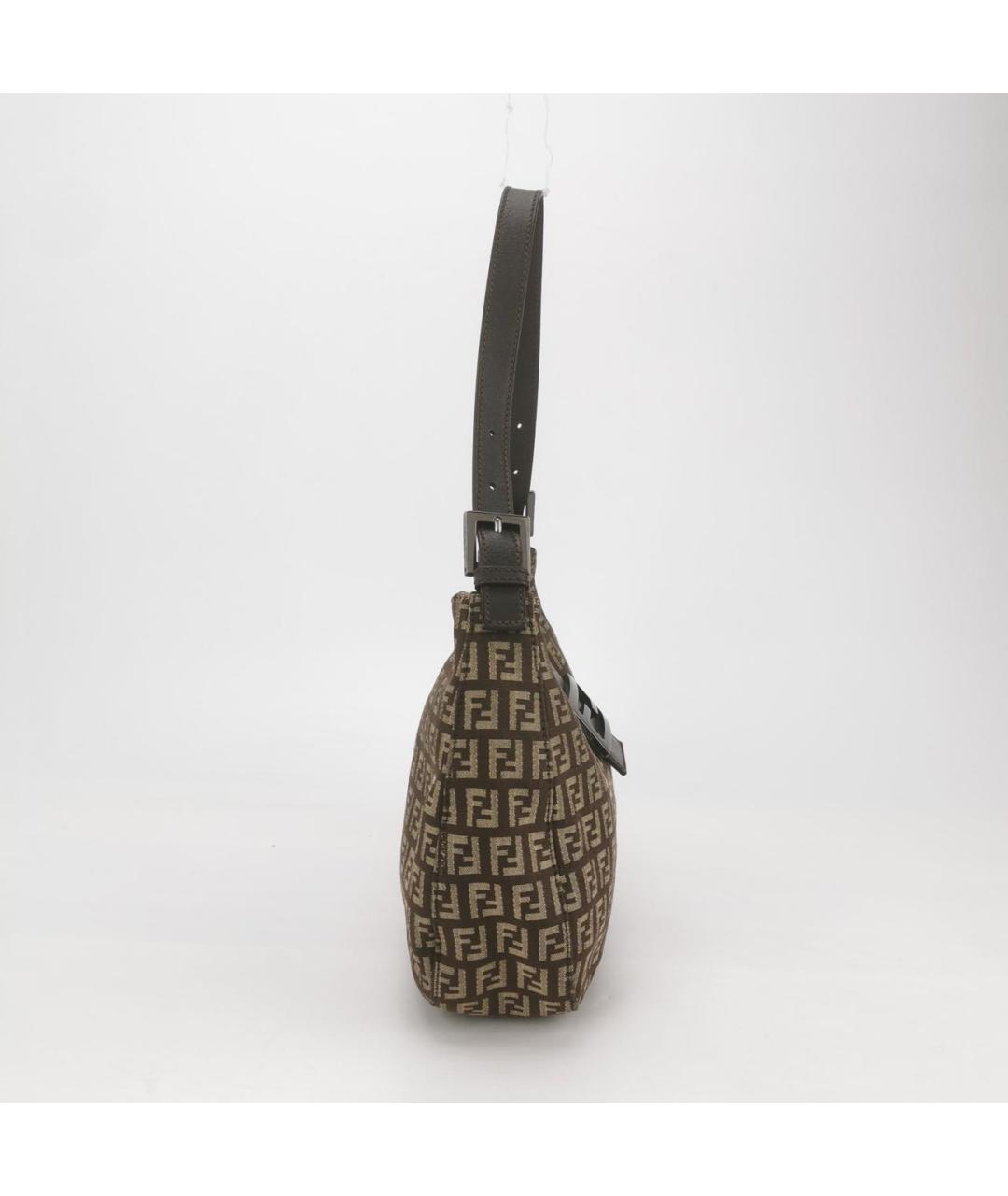FENDI Коричневая сумка через плечо, фото 2