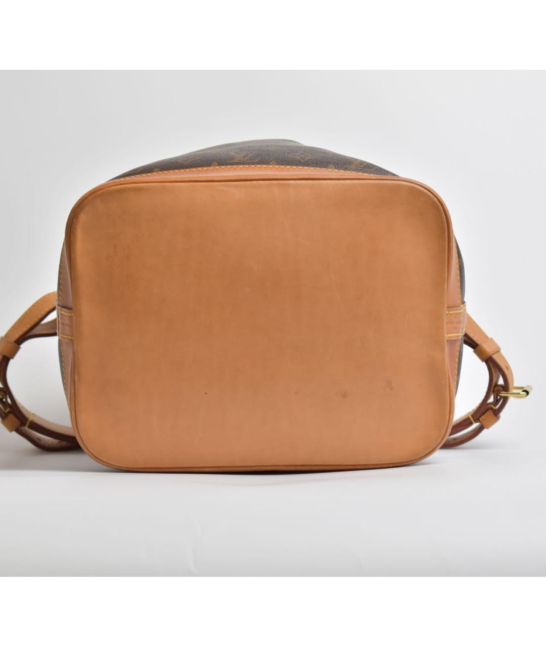 LOUIS VUITTON Коричневая сумка с короткими ручками, фото 4