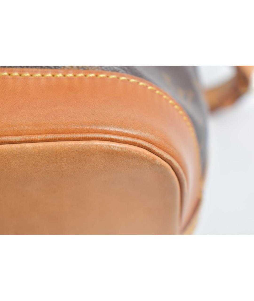 LOUIS VUITTON Коричневая сумка с короткими ручками, фото 6