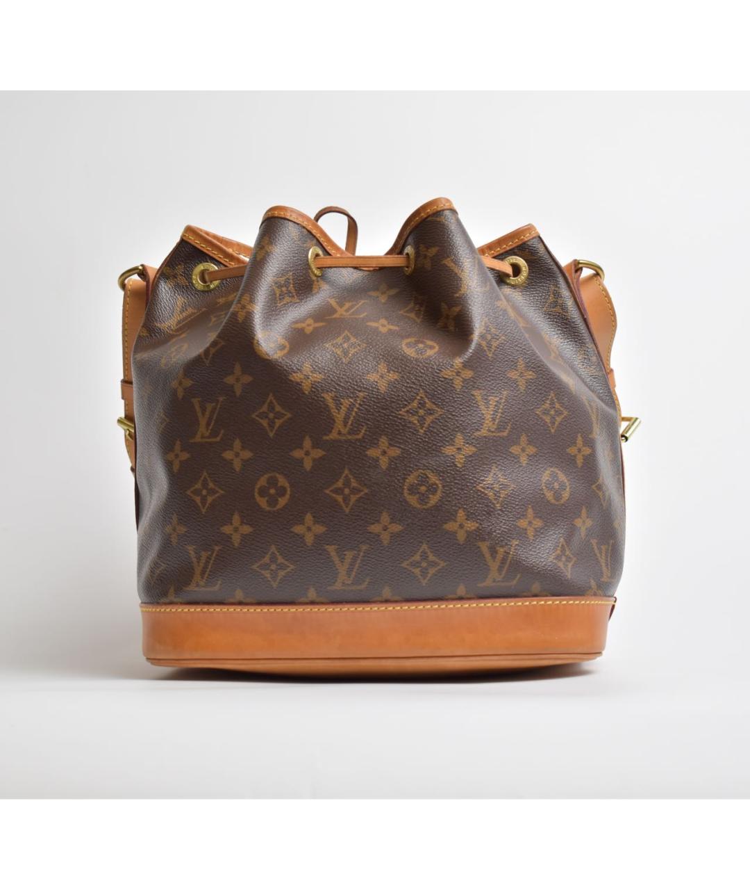 LOUIS VUITTON Коричневая сумка с короткими ручками, фото 3