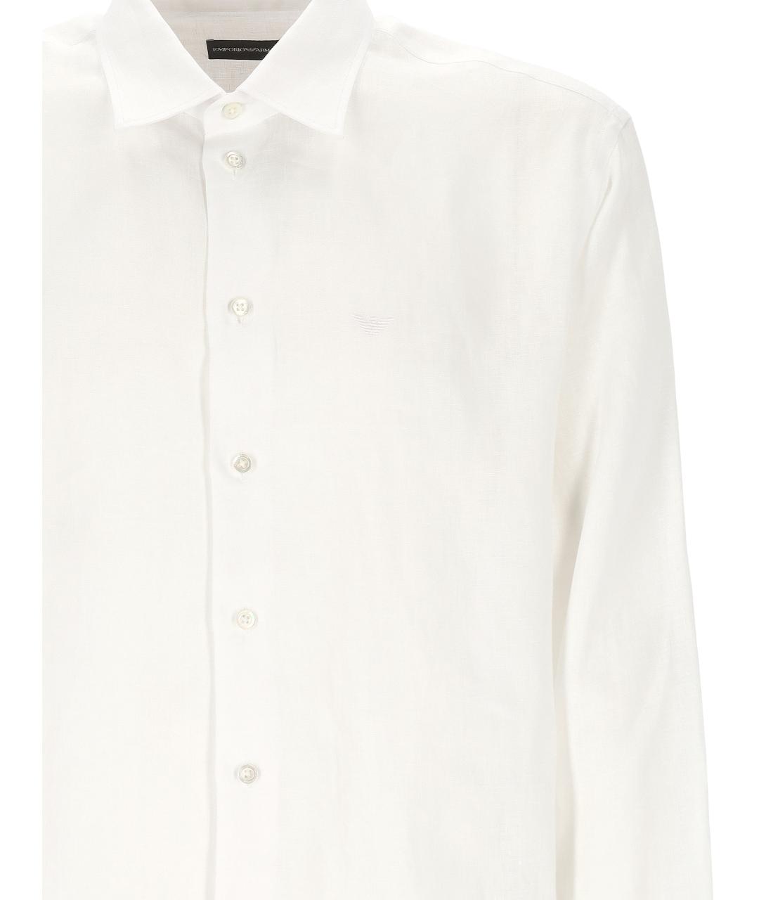 EMPORIO ARMANI Белая классическая рубашка, фото 2