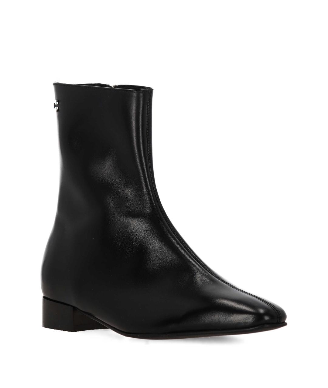 CAREL Черные кожаные ботильоны, фото 2