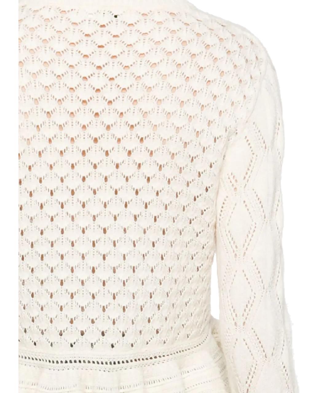 CHLOE Белый хлопковый кардиган, фото 3