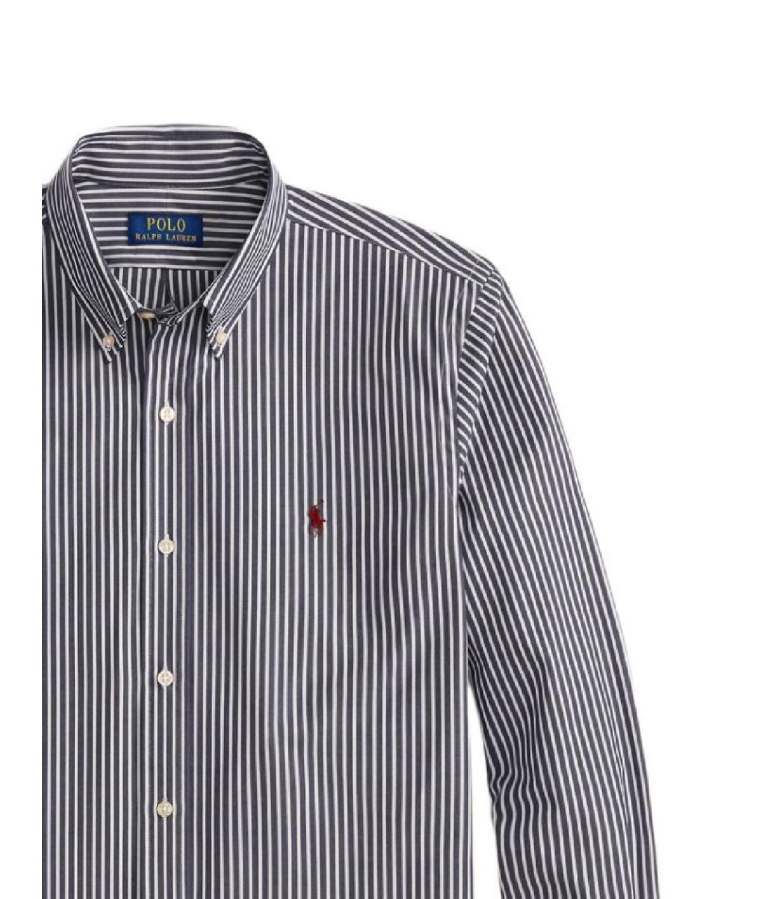 POLO RALPH LAUREN Серая хлопковая кэжуал рубашка, фото 2