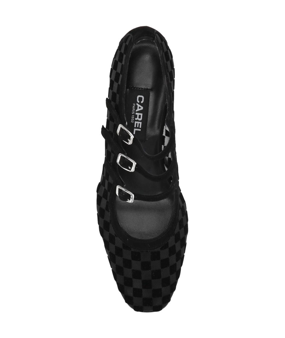 CAREL Черные босоножки, фото 4