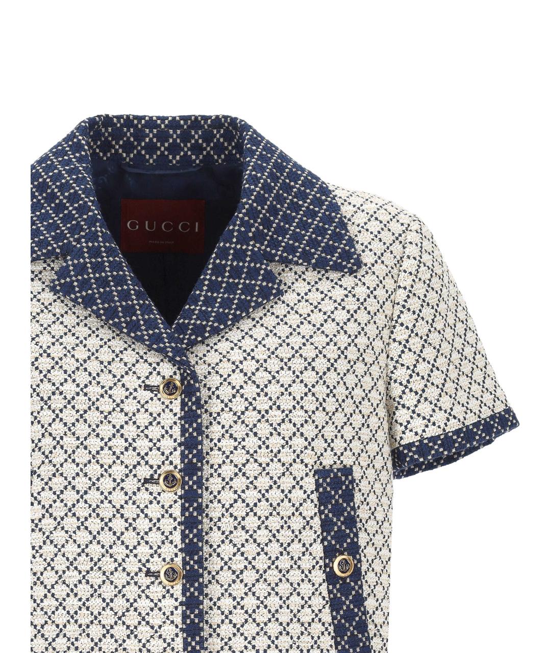 GUCCI Мульти вискозный жакет/пиджак, фото 2