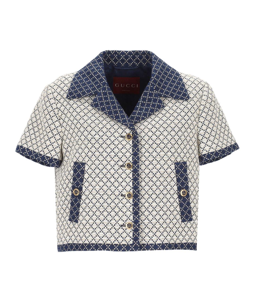 GUCCI Мульти вискозный жакет/пиджак, фото 1