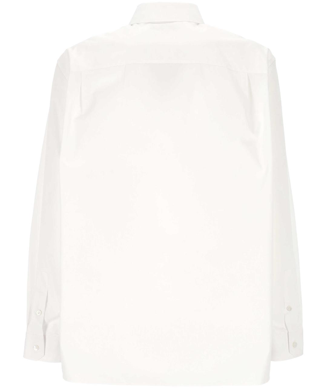 GUCCI Белая хлопковая кэжуал рубашка, фото 3