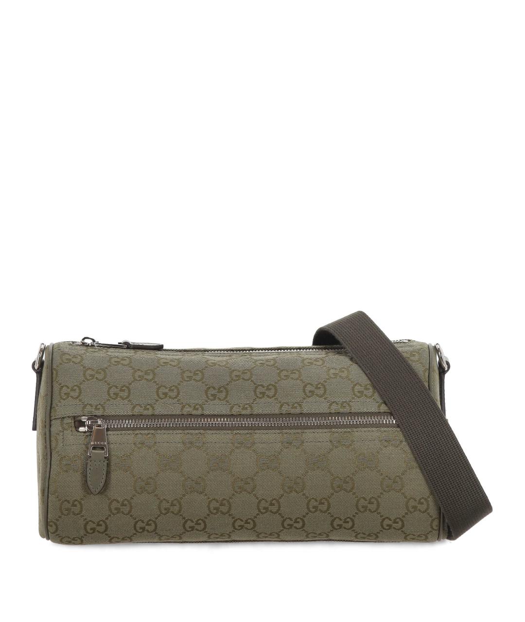 GUCCI Мульти хлопковая сумка на плечо, фото 1