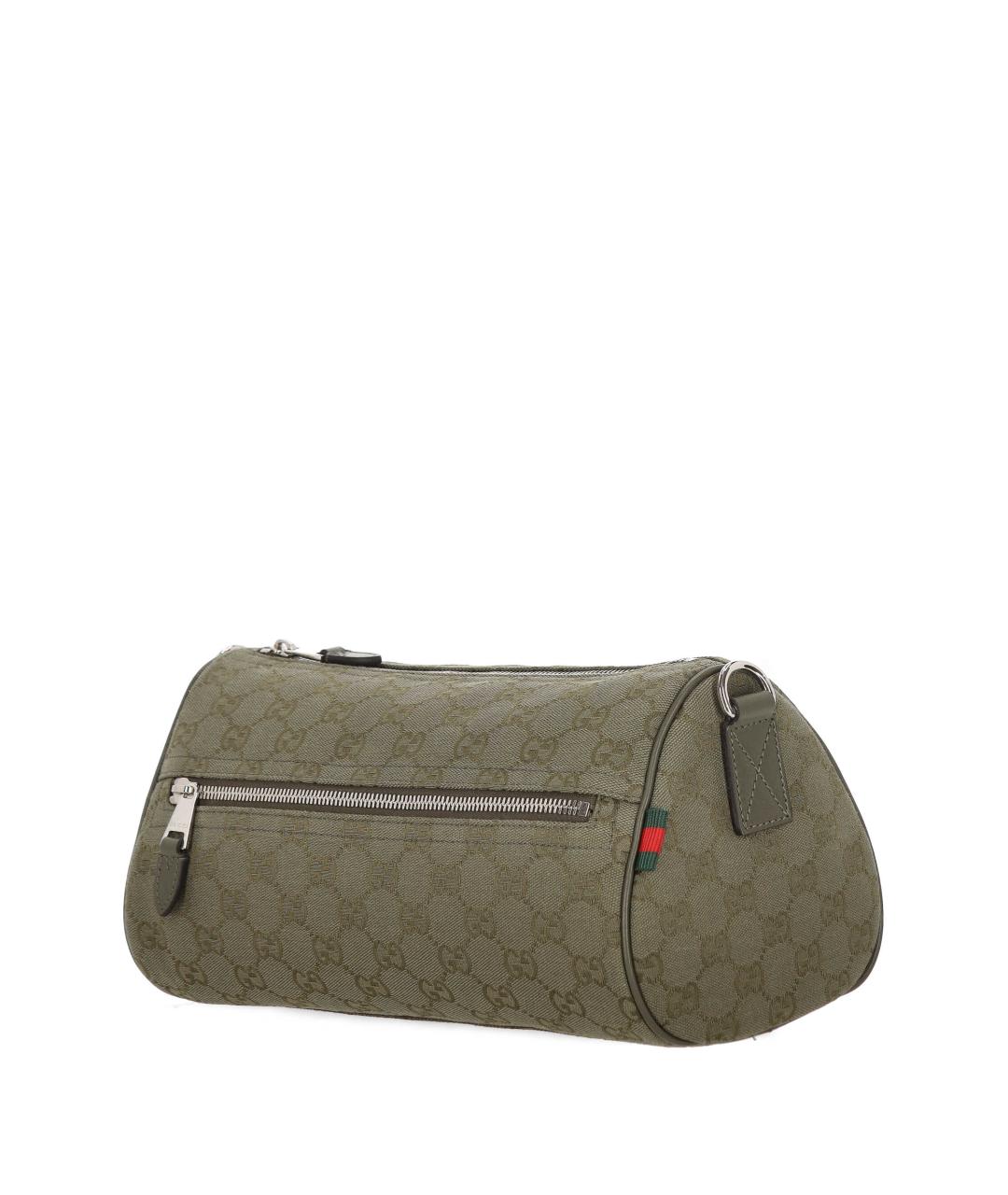 GUCCI Мульти хлопковая сумка на плечо, фото 2