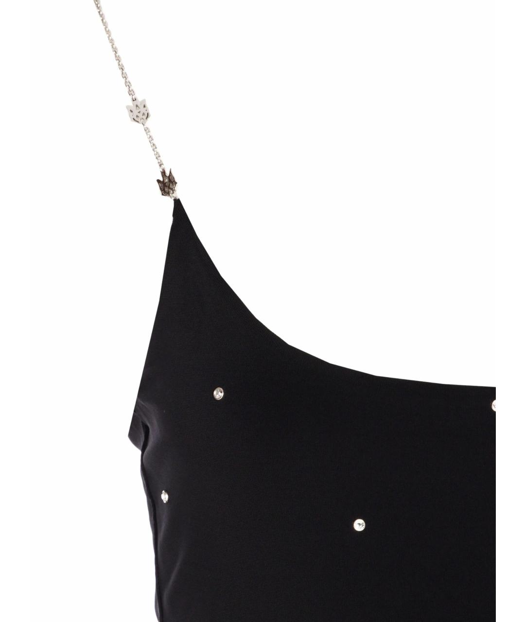 AMIRI Черное вискозное коктейльное платье, фото 2