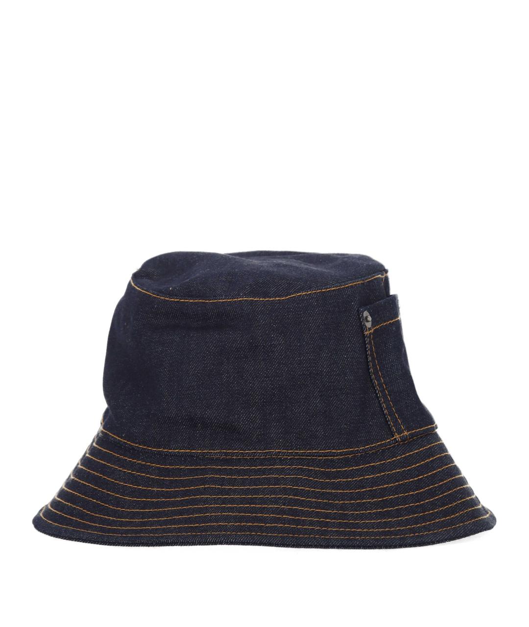 A.P.C. Синяя хлопковая панама, фото 1