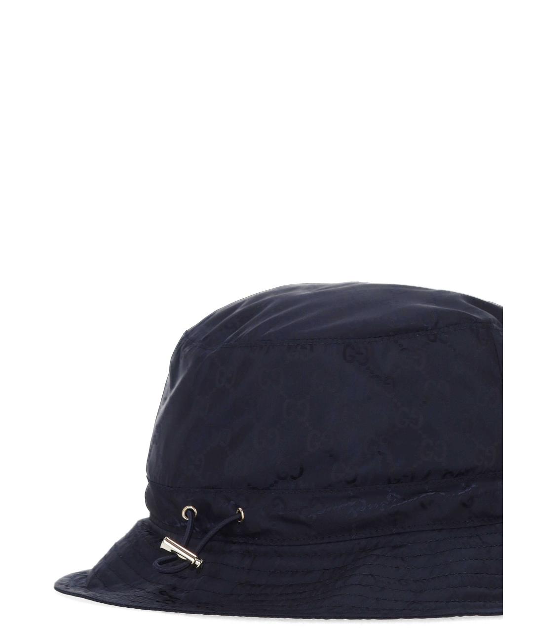 GUCCI Синяя синтетическая панама, фото 2