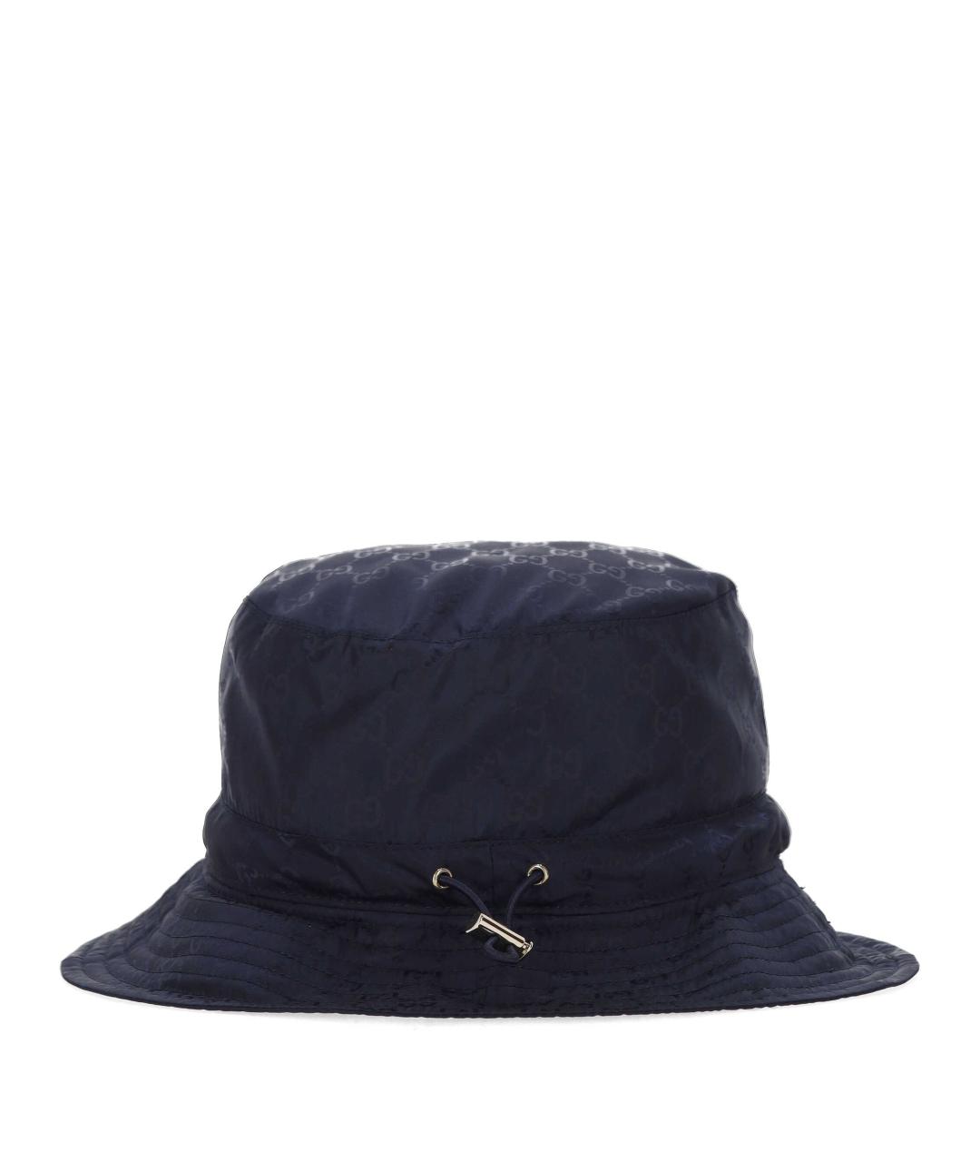 GUCCI Синяя синтетическая панама, фото 1