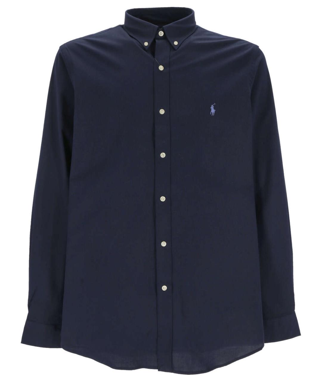 POLO RALPH LAUREN Синяя хлопковая кэжуал рубашка, фото 1