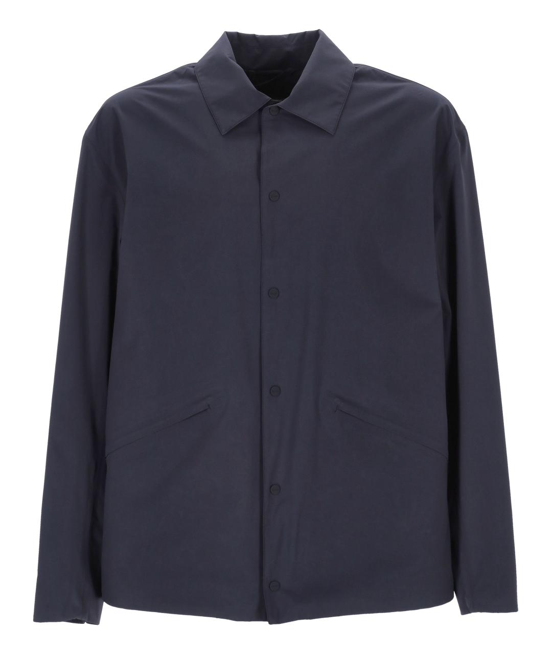 HERNO Синяя полиамидовая куртка, фото 1