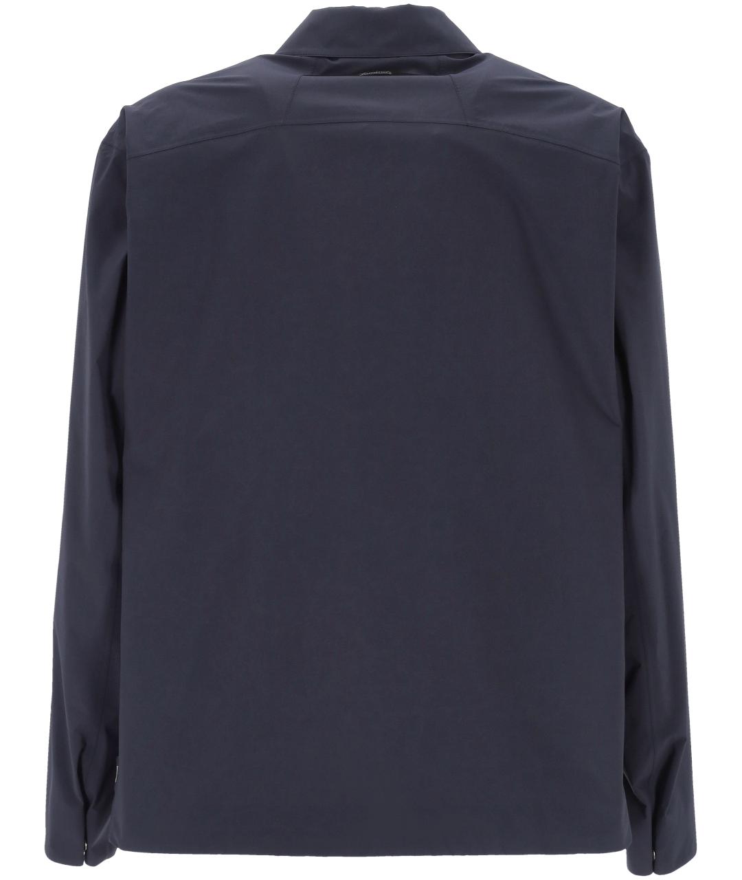 HERNO Синяя полиамидовая куртка, фото 3