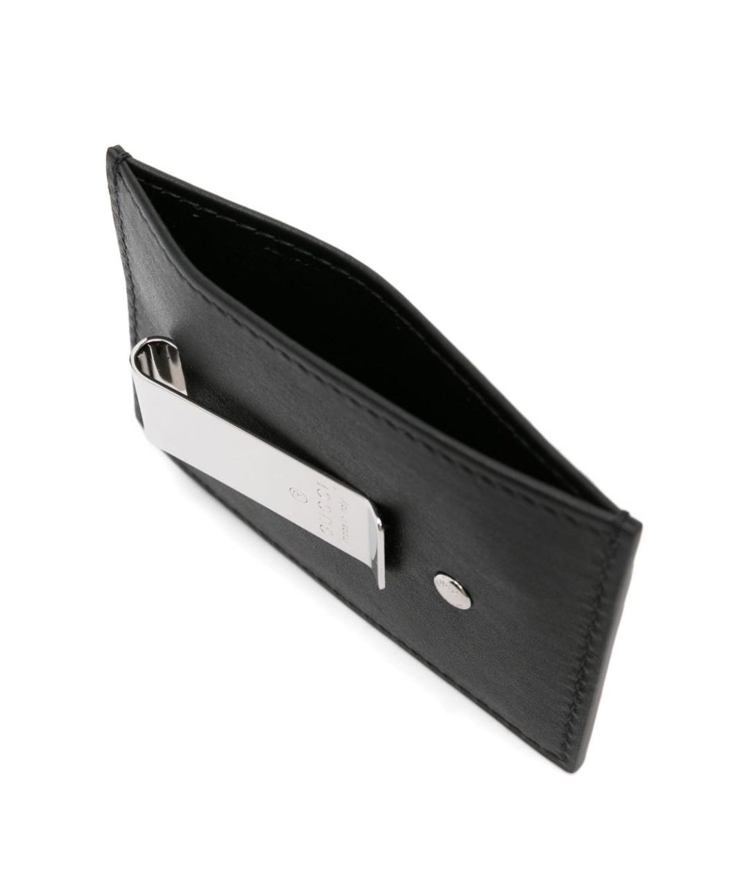 GUCCI Черный кожаный кардхолдер, фото 2