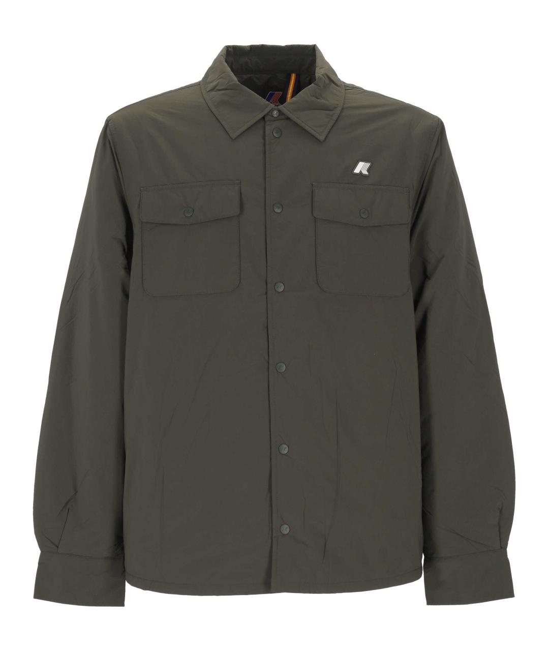 K-WAY Зеленая полиэстеровая куртка, фото 1