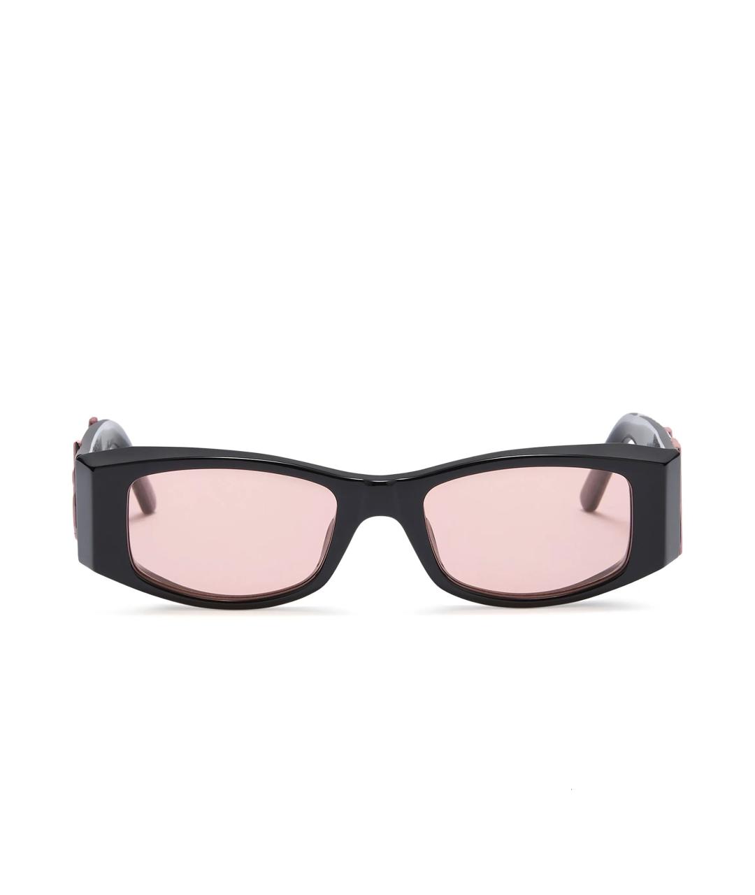 PALM ANGELS Черные пластиковые солнцезащитные очки, фото 2