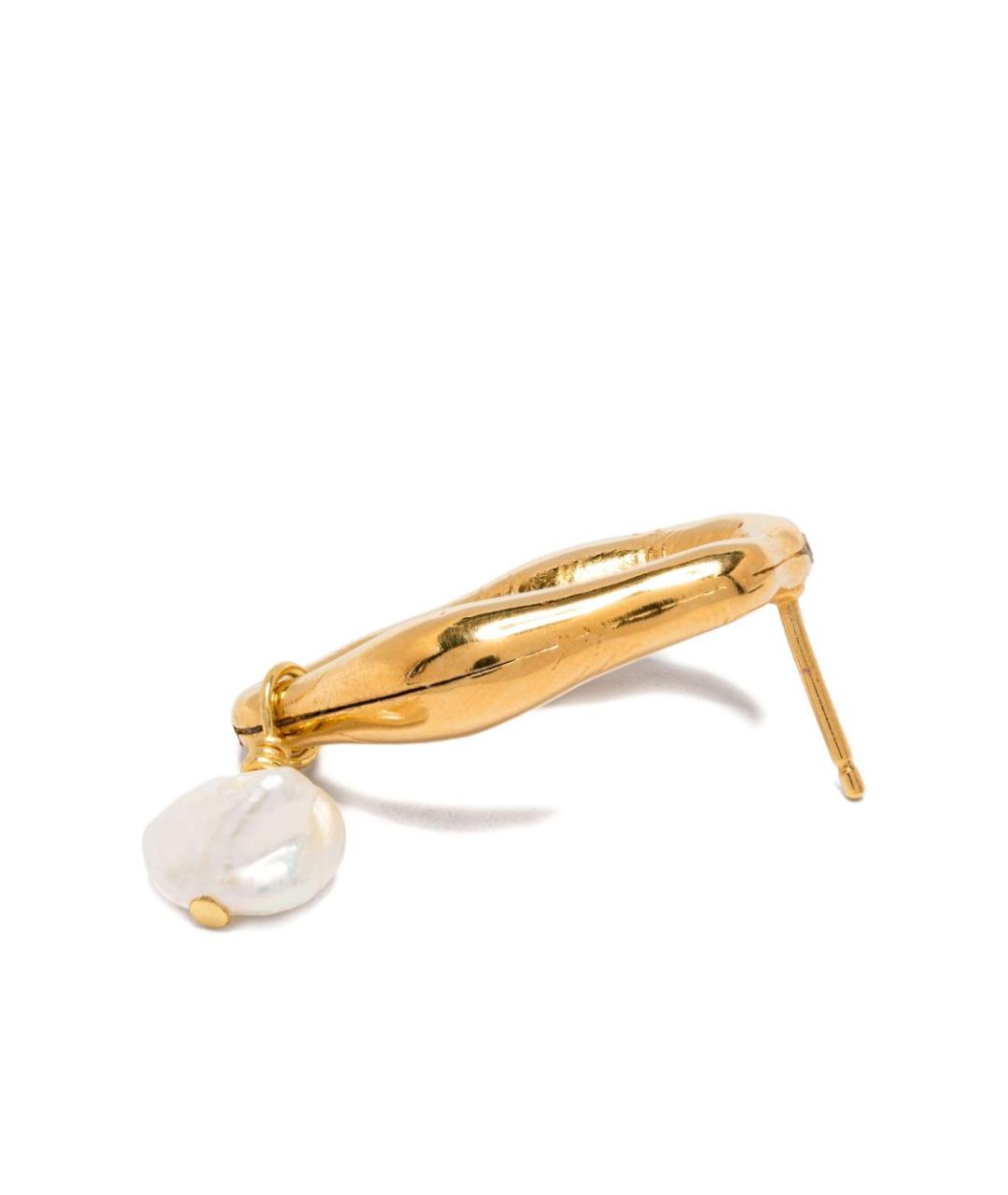 FORTE FORTE Золотые металлические серьги, фото 2