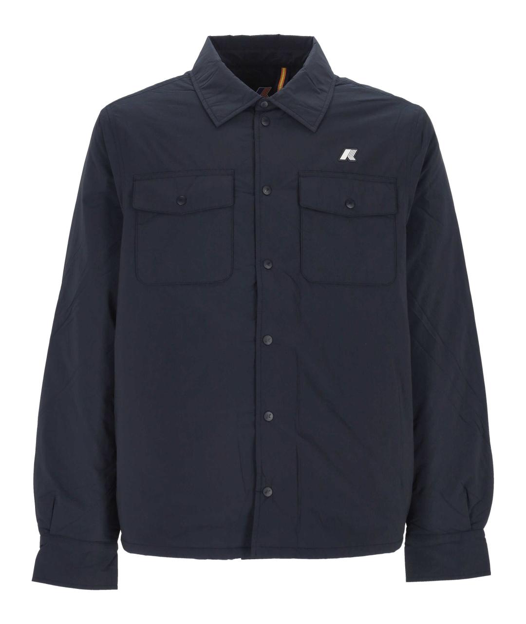 K-WAY Синяя полиэстеровая рубашка, фото 1