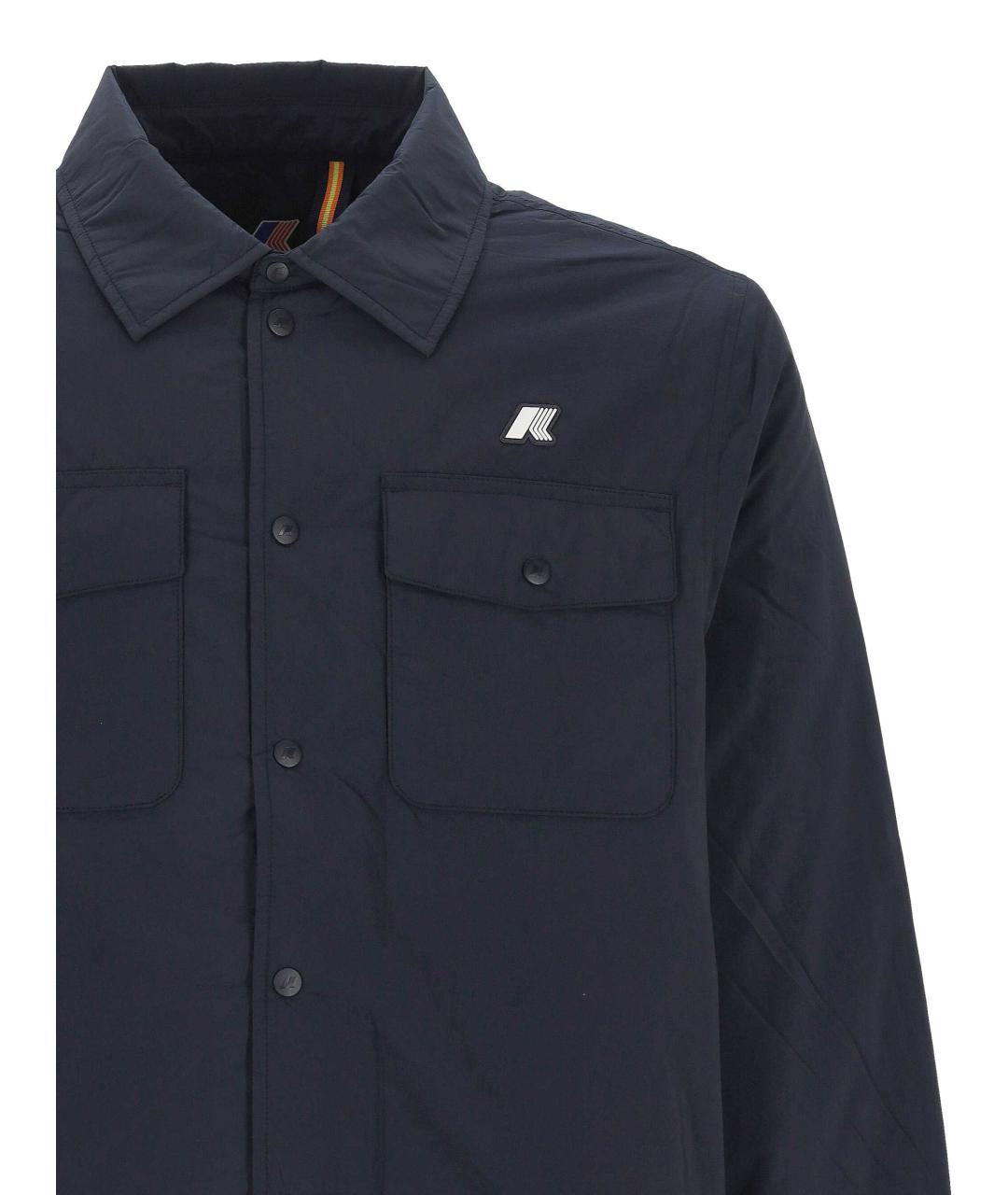 K-WAY Синяя полиэстеровая рубашка, фото 2