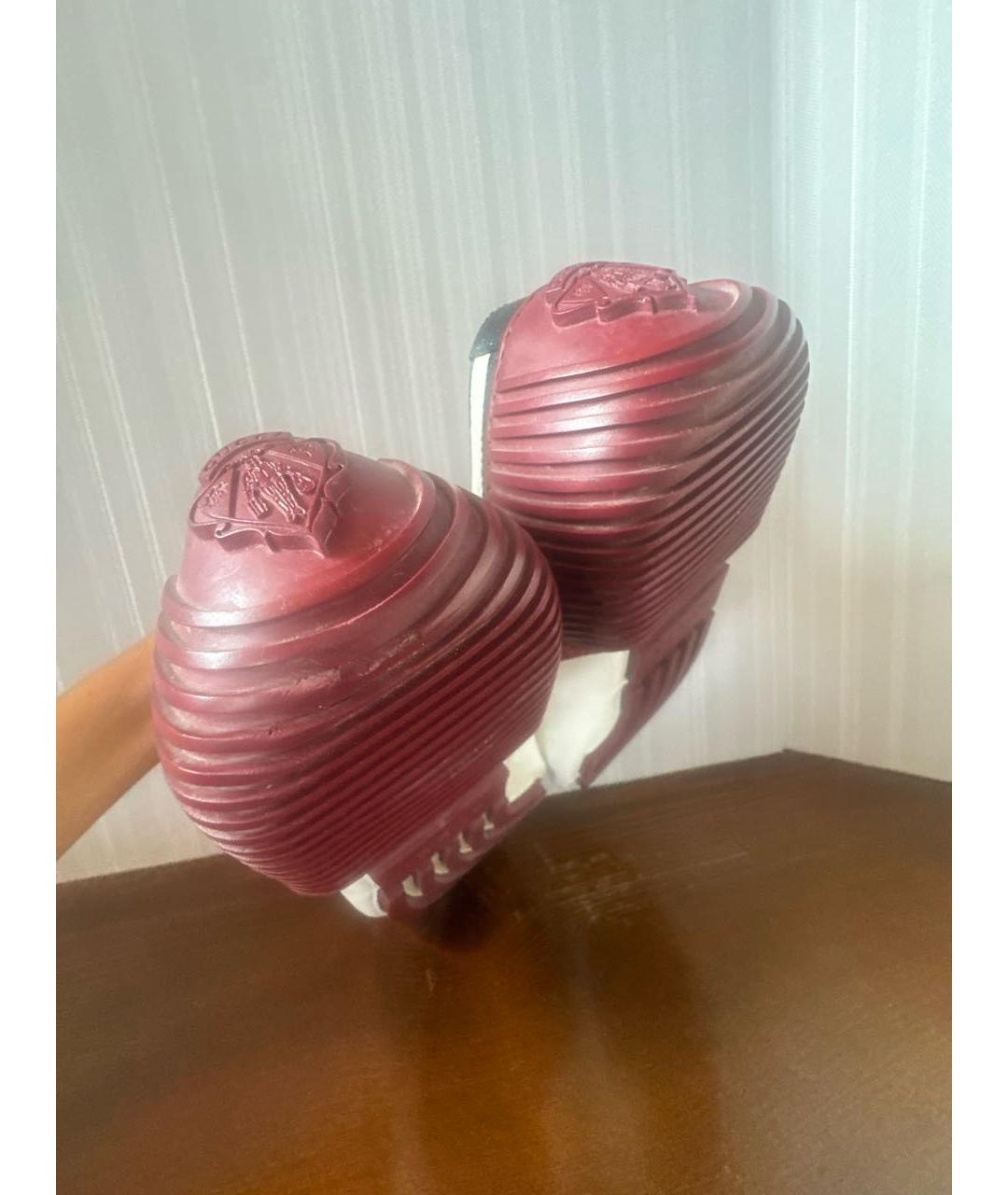 GUCCI Белые кожаные низкие ботинки, фото 7