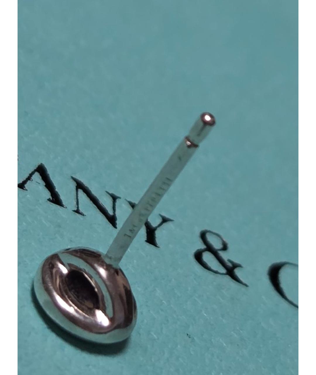 TIFFANY&CO Фиолетовые серебряные серьги, фото 3