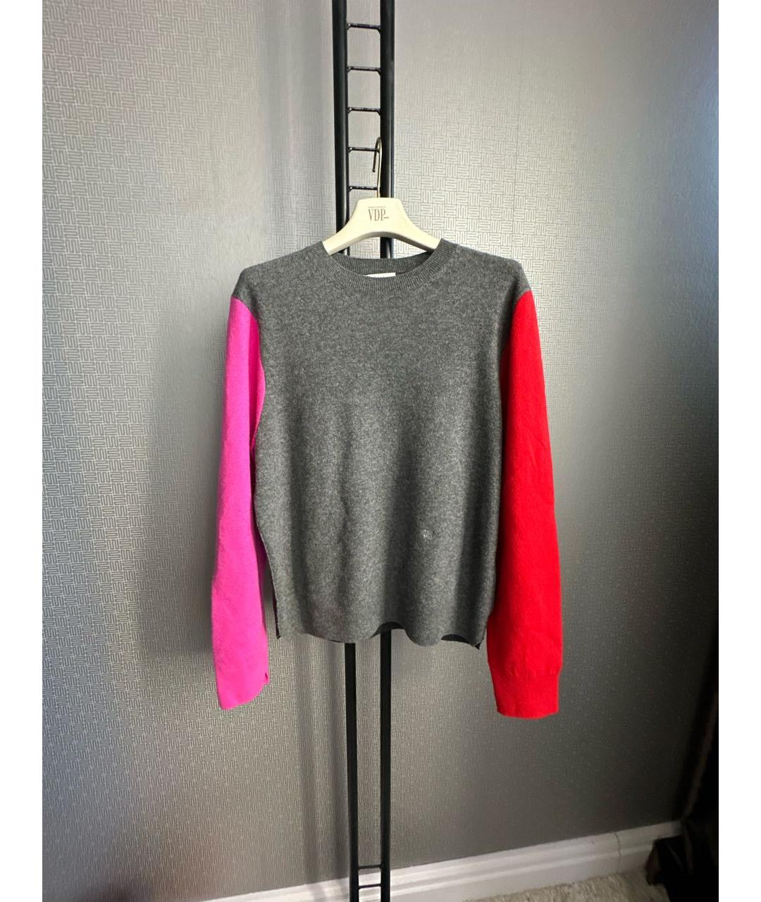 CELINE Мульти шерстяной джемпер / свитер, фото 5