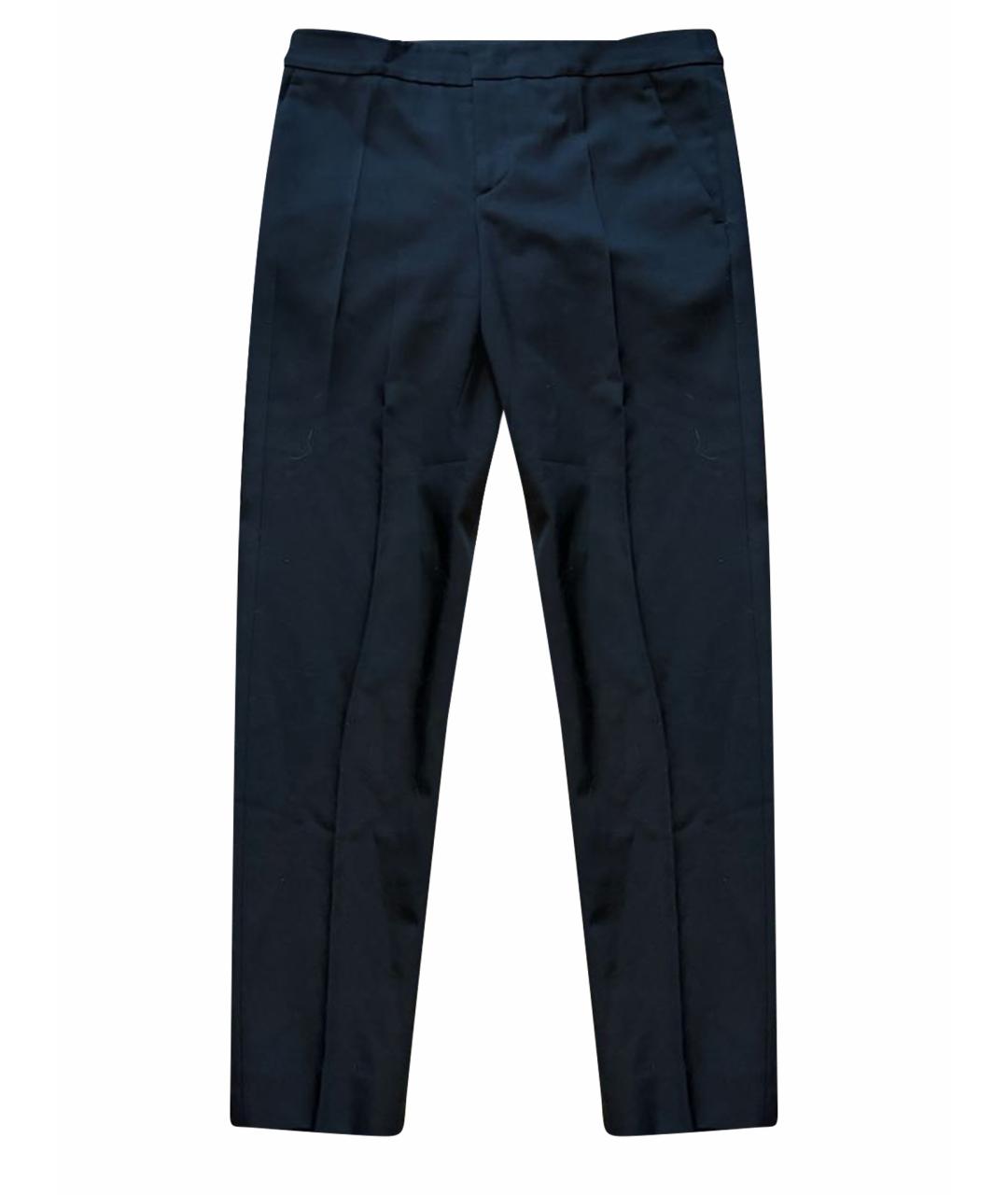 RED VALENTINO Черные прямые брюки, фото 1