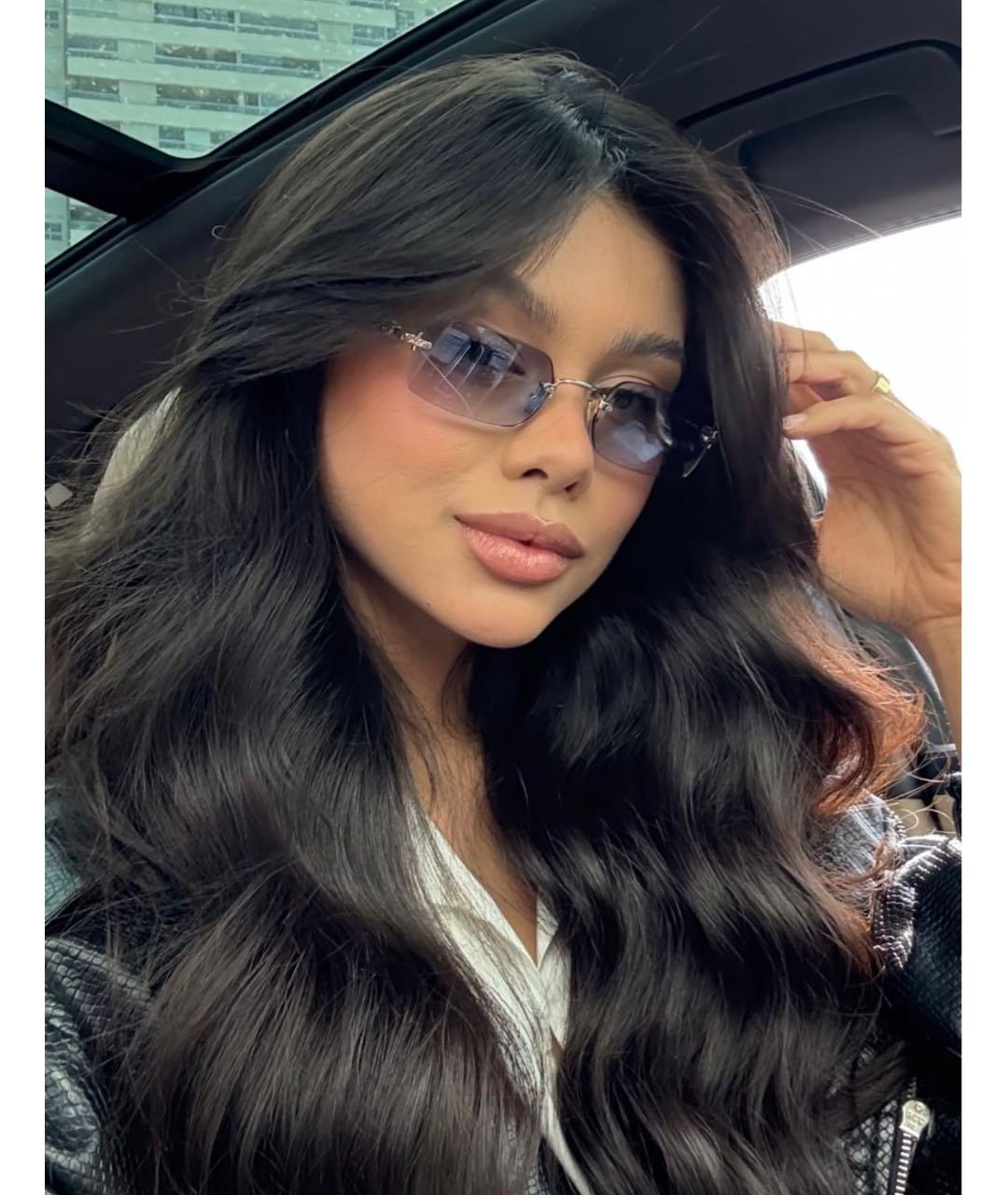 MIU MIU Голубые металлические солнцезащитные очки, фото 6