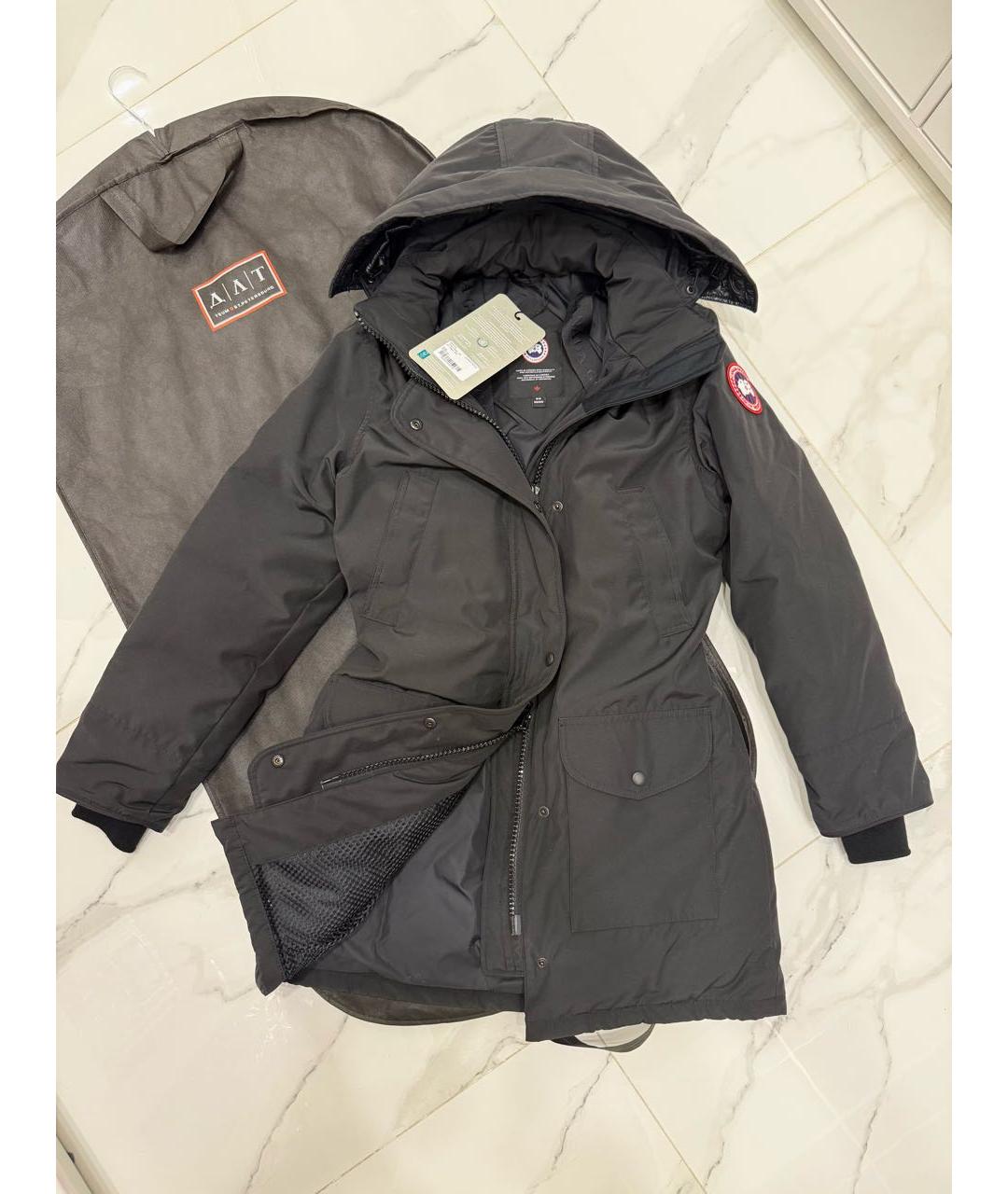 CANADA GOOSE Черный пуховик, фото 3