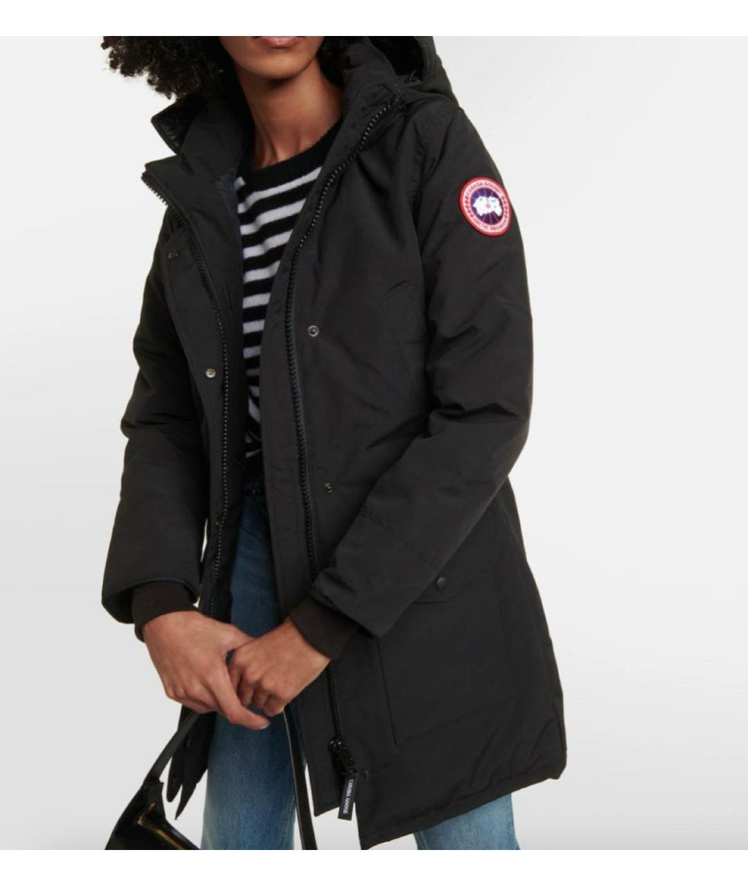 CANADA GOOSE Черный пуховик, фото 2