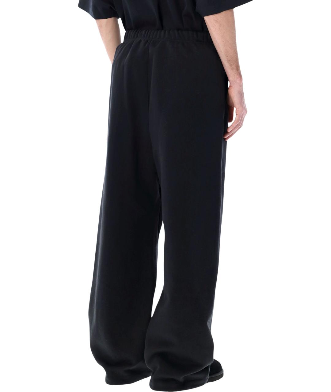 FEAR OF GOD ESSENTIALS Черные хлопковые повседневные брюки, фото 2